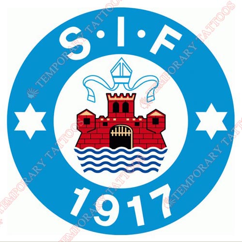 Silkeborg IF Customize Temporary Tattoos Stickers NO.8479